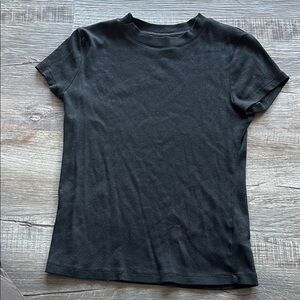 Rubber Black Women's Top